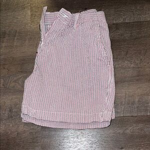 Chubbies Red, White & Blue Striped Seersucker Shorts